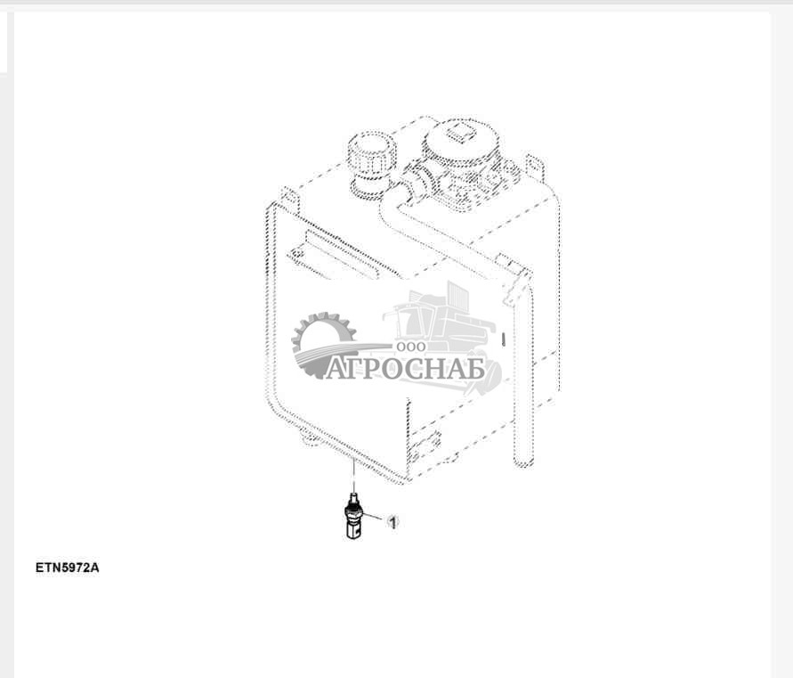 Датчик температуры гидравлического бака 